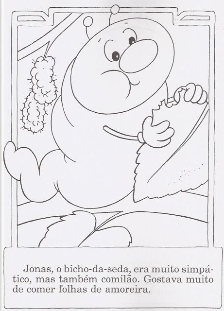 espaÇo educar livrinho para colorir com historinha o bicho da
