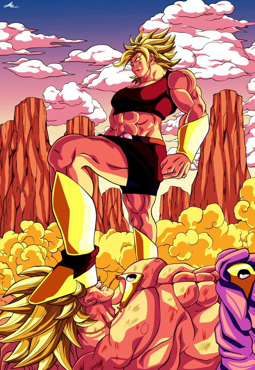 Kale Vs Broly Kale Caulifla Kyabe Y Hit Dragon Ball - 