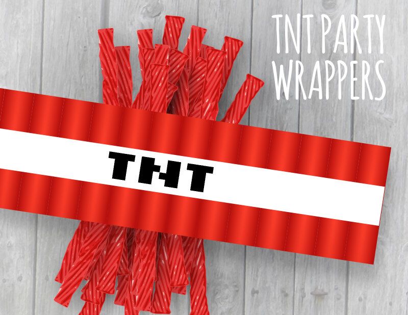 TNT Wrappers Theme Party) Licorice Candy TNT Wrappers Theme Party) Licorice Candy
