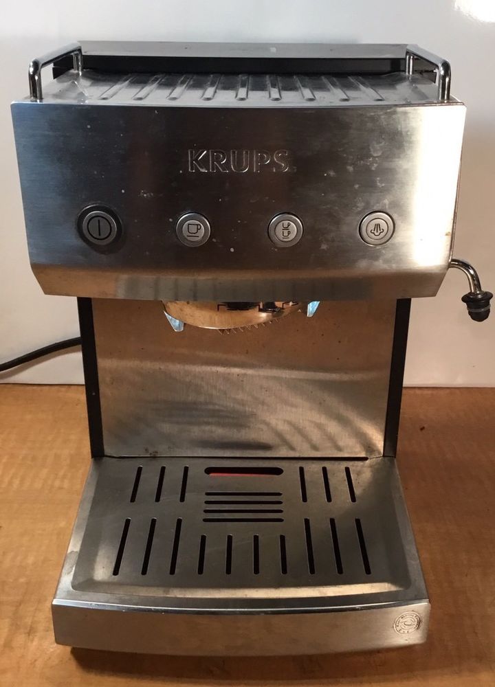 KRUPS XP5280 Pump Espresso Machine Xp258 Xp258050 1p1 For Parts Or Repair KRUPS XP5280 Pump Espresso Machine Xp258 Xp258050 1p1 For Parts Or Repair