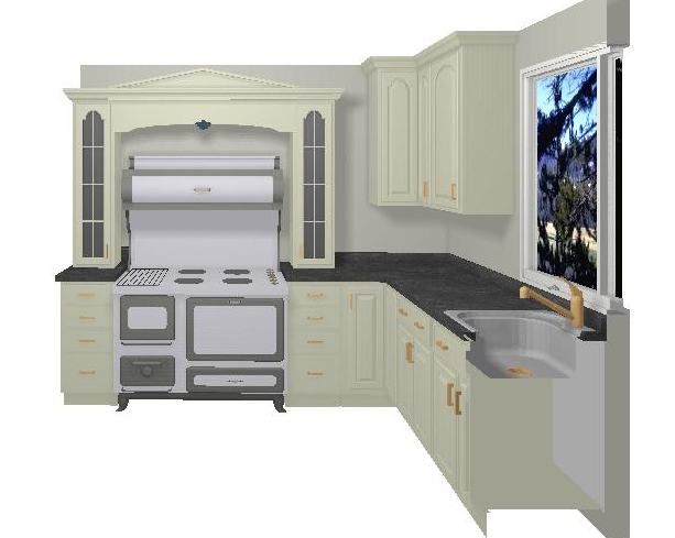 This space was designed for the Heartland range. It looks like the old