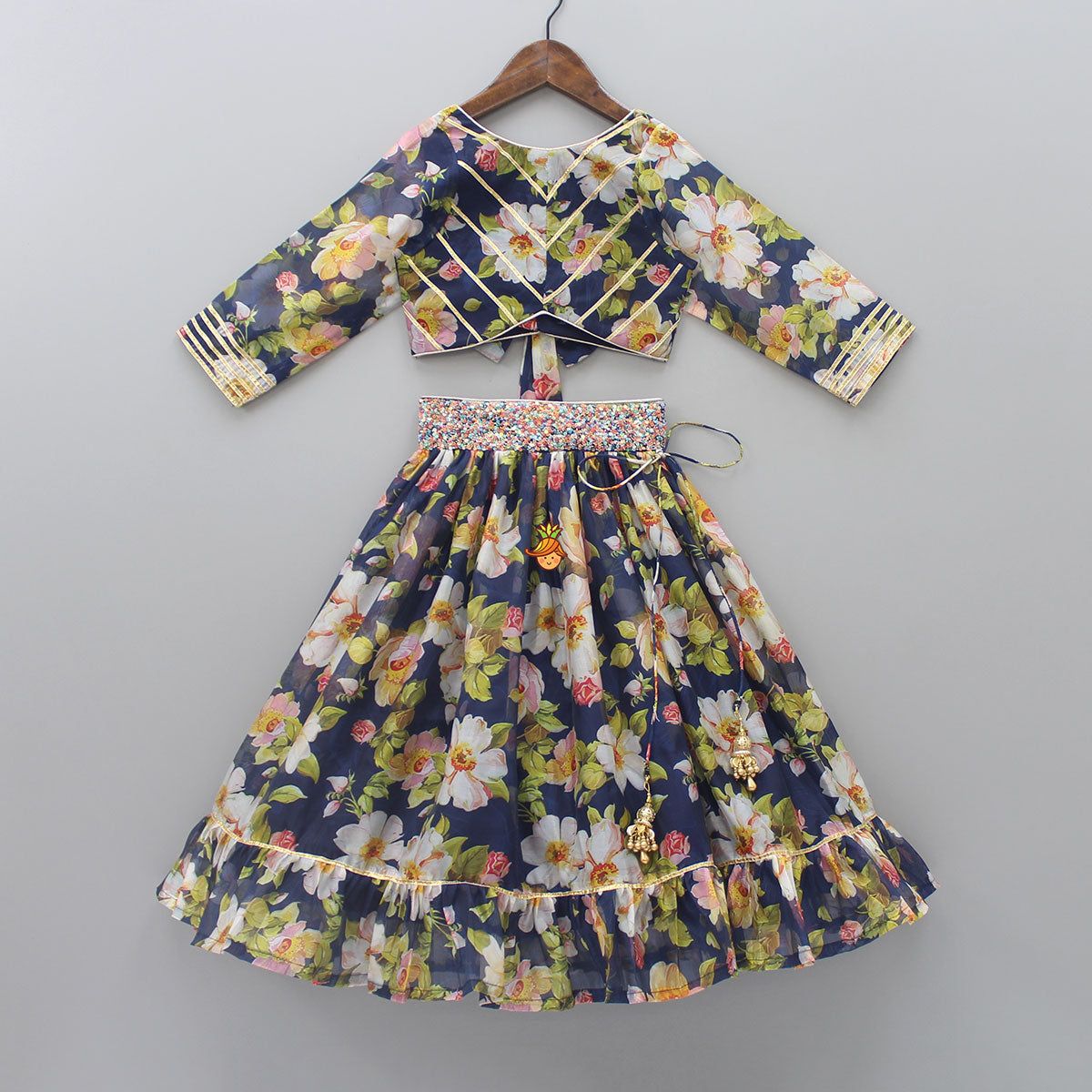 Indian Wear, Ethnic Wear for Girls | Little Muffet Organza Top, Baby Frocks Designs, Frock Design, Hem Top, Full Sleeves, Frilly, Indian Wear, Lehenga, Flared