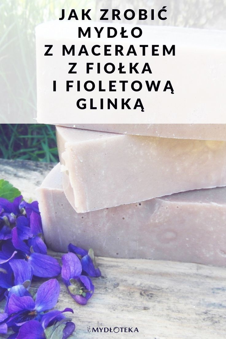 Wykorzystaj sezonowe zioła i zrób mydło fiołkowe. Dodatek fioletowej glinki brazylijskiej sprawia, że mydło najlepiej służy osobom, o delikatnie przetłuszczającej się bądź normalnej skórze. Kliknij i wypróbuj przepis na wiosenne mydło fiołkowe, które z łatwością zrobisz we własnym domu.