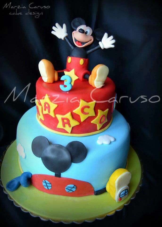 Pin di Melita Di Giovanni su topolino party Torta di