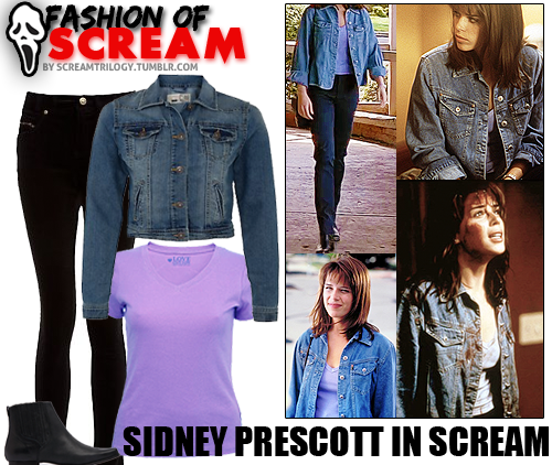 " FASHION OF SCREAM - Sidney Prescott in Scream Want to get Sidney&apo...