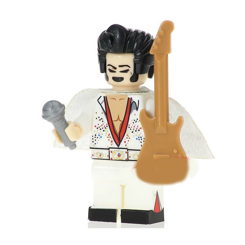 Elvis Presley For Lego Action Figure