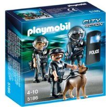 Playmobil MD-10 Police Woman Figure City Action Hat Gun 9829