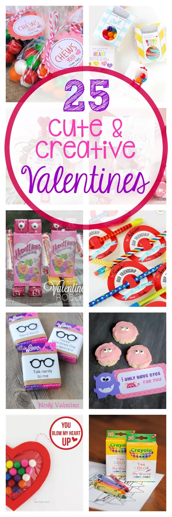25 of the Cutest Valentine's Day Printable Cards for the kids to give out in class. Super cute ideas that are easy to put together and fun to give. #valentinesday #valentinesdayideas