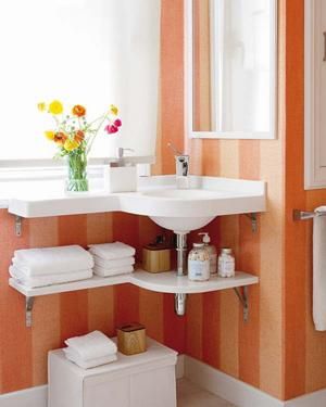 31 Creative Storage Idea For A Small Bathroom Organization Small Bathroom Storage Small Bathroom Diy Corner Sink Bathroom
