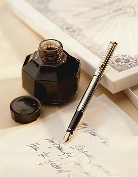 picture Old Style Calligraphy Pens fountain pen ink