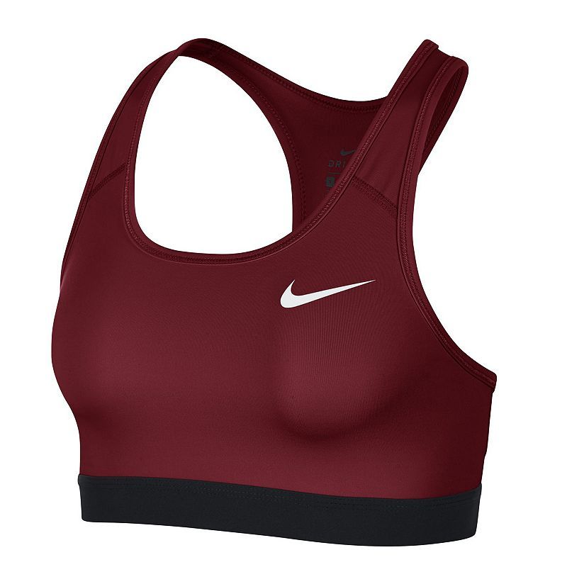 nike swoosh sports bra size chart