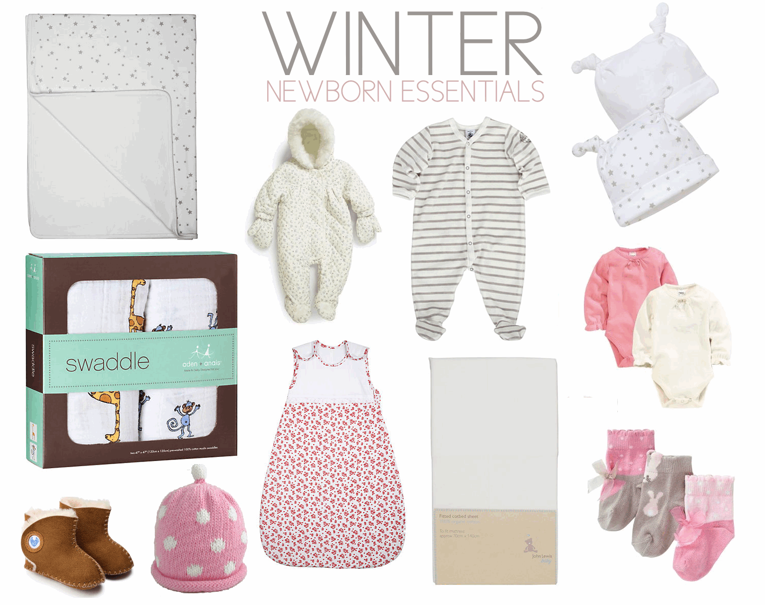 Winter baby store essentials
