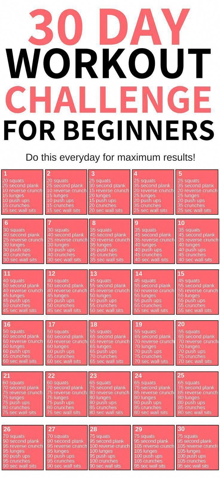 This 30 day workout challenge for beginners is THE BEST! I'm so glad I found this awesome workout ch...