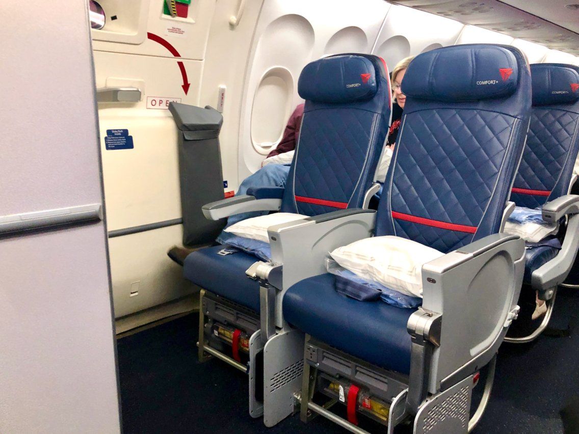 Delta Comfort Plus Flight To Iceland Extra Legroom Review 757 200 delta-comfort-plus-flight-to-iceland-extra-legroom-review-757-200