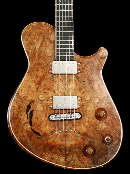 Crow Hill Palomino Chambered Semi Hollowbody Electric Guitar Electric Guitar Custom Guitars Guitar