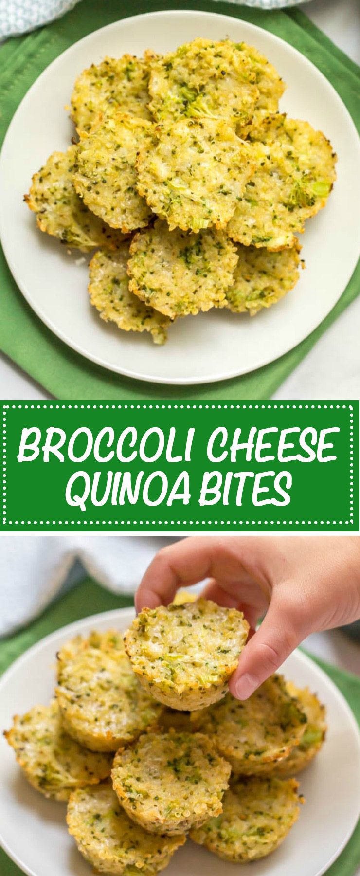 Broccoli Cheese Quinoa Bites Are An Easy Wholesome Finger Food For broccoli-cheese-quinoa-bites-are-an-easy-wholesome-finger-food-for