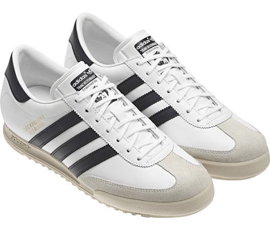 adidas beckenbauer white and black