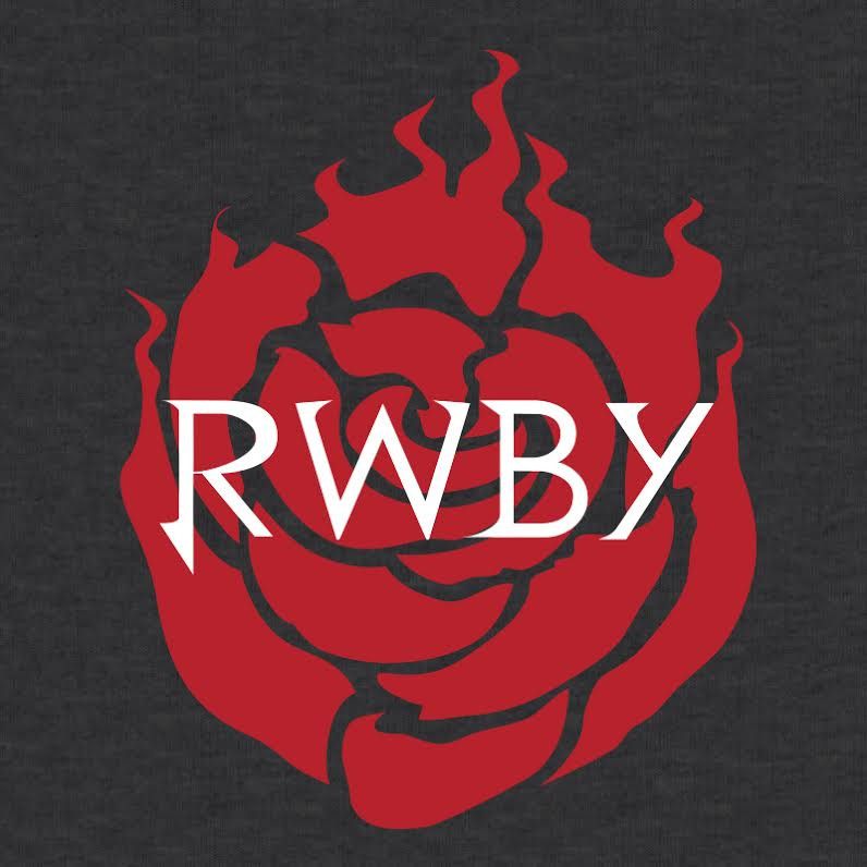 Ruby Rose Emblem Black White Rwby Art Summer Rose