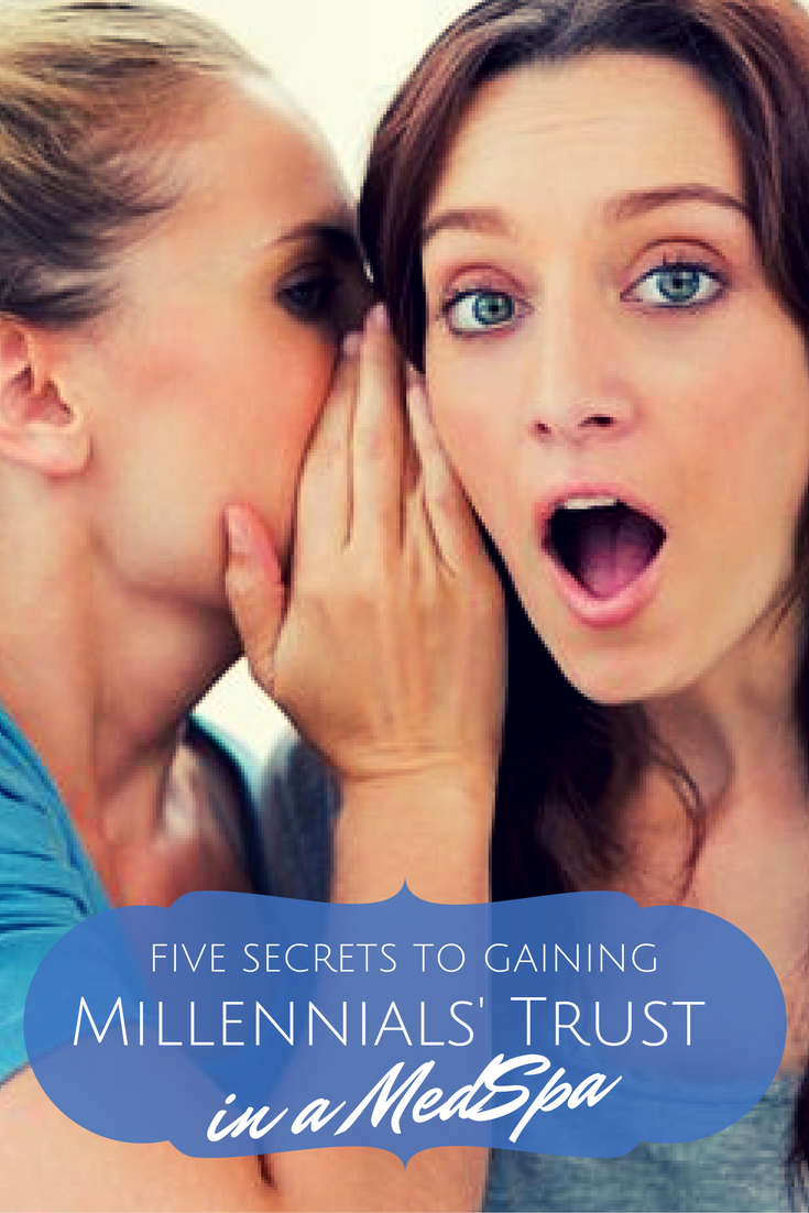 Are you gaining millennials' trust in your medspa practice? Find out Are you gaining millennials' trust in your medspa practice? Find out