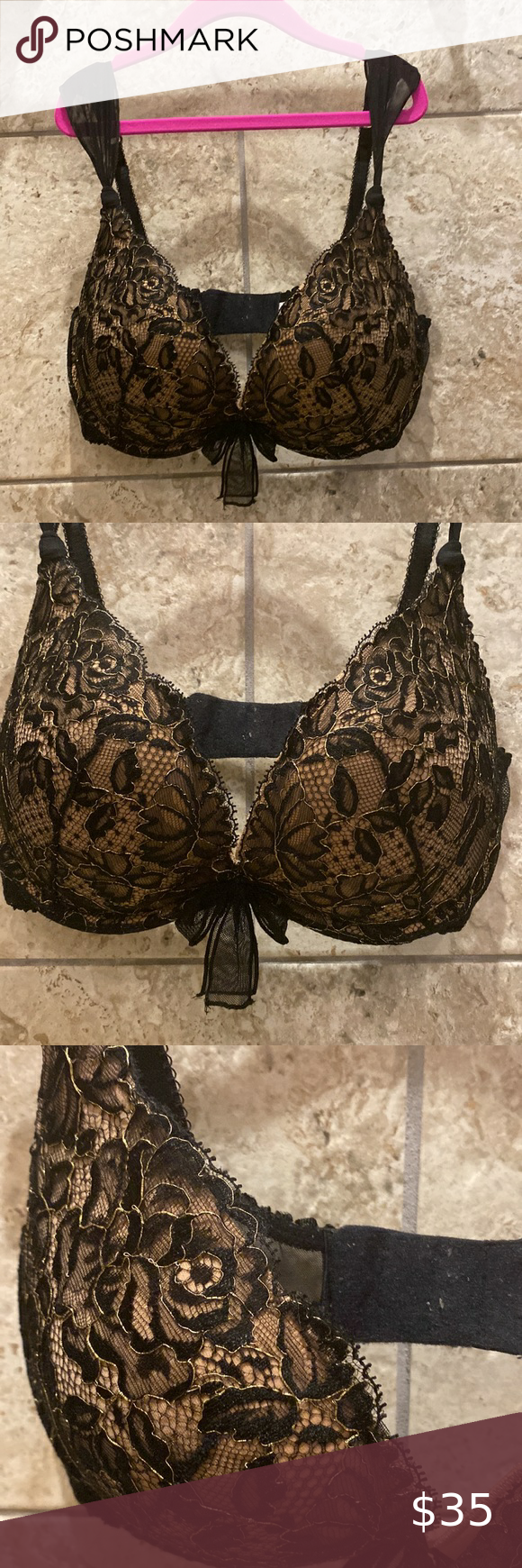 Victorias Secret Very Sexy Push Up Bra 36c Push Up Bra Bra Push Up