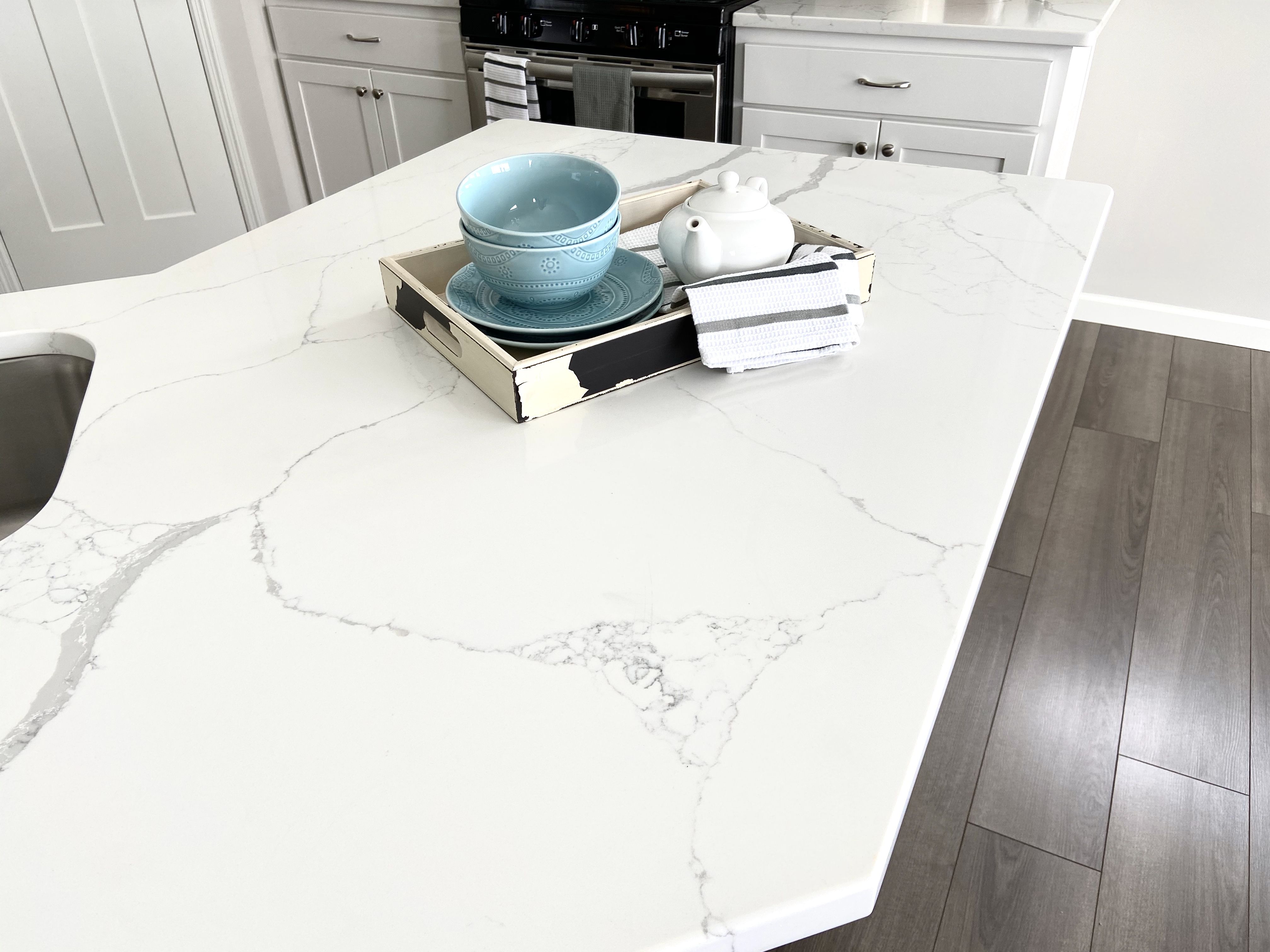 Quartz countertops Creative flooring, Quartz countertops, Custom homes