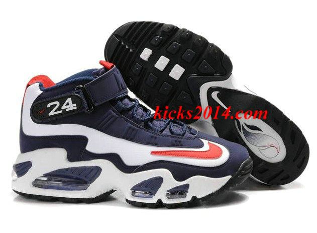 Nike Ken Griffen Max Mens Shoes 2014 Dark Blue Red Nike Ken Griffen Max Mens Shoes 2014 Dark Blue Red