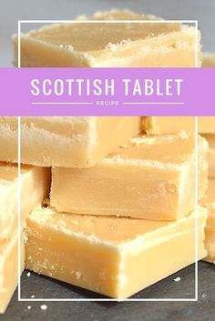 Scottish Tablet is top of the sugar chain. For recipe go to www..bakingwithgranny.co.uk Fudge Recipes, Candy Recipes, Sweet Recipes, Baking Recipes, Dessert Recipes, Kitchen Recipes, Christmas Baking, Christmas Food, Scottish Tablet Recipes