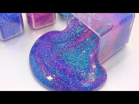 Diy How To Make Glitter Galaxy Clay Slime Learn Numbers Counting Glitter Galaxy Clay Slime