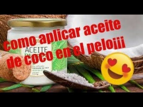 Como Aplicar El Aceite De Coco En El Cabello Para Una Reparación Profunda Aceite De Coco Coco Cuidado Del Cabello
