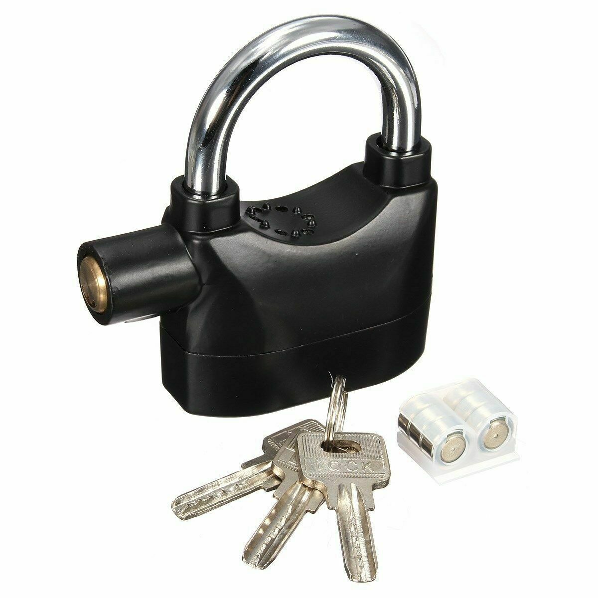 MOTION SENSOR ALARM PADLOCK SHED GARAGE ALARMED HEAVY DUTY WIRELESS SIREN LOCK MOTION SENSOR ALARM PADLOCK SHED GARAGE ALARMED HEAVY DUTY WIRELESS SIREN LOCK