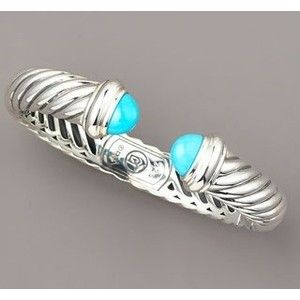 David Yurman Turquoise Waverly Bracelet 925 Silver Jewelry David Yurman Turquoise Waverly Bracelet 925 Silver Jewelry Polyvore