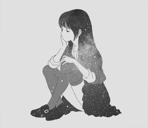 Poise and perfection is not how I run my life. I live my own life with my own rules. Anime Girls, Manga Girl, Anime Art Girl, Anime Manga, Galaxy Images, Relaxing Art, Anime Galaxy, Monochrom, Manga Illustration