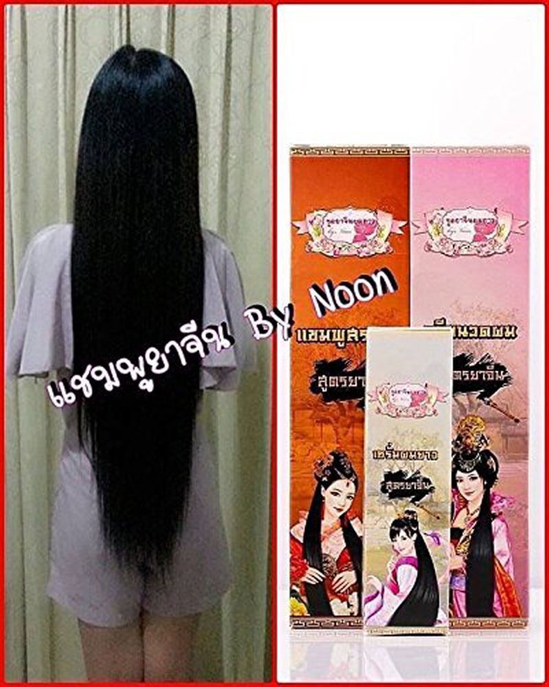 Chinese Herbal Natural Fast Long Hair Growth Shampoo Conditioner And Serum Set Longer Hair Faster Long Hair Growth Shampoo Longer Hair Growth
