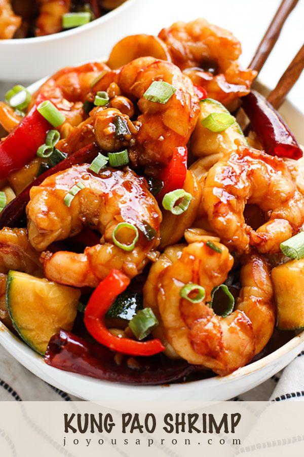 Kung Pao Shrimp | Recipe | Shrimp recipes easy, Asian recipes, Recipes