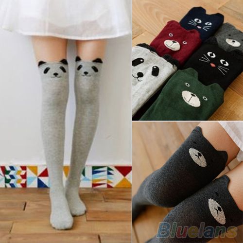 Women Cute 3d Cartoon Animal Pattern Thigh Stockings Over Knee High Socks 1pqm In Socks From Women S Clothing Accessori Moda Stilleri Corap Kilotlu Coraplar