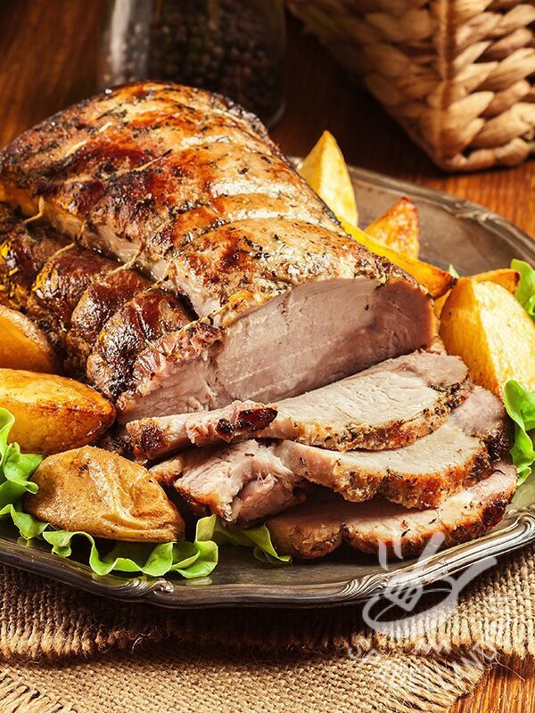 Arrosto di maiale al forno
