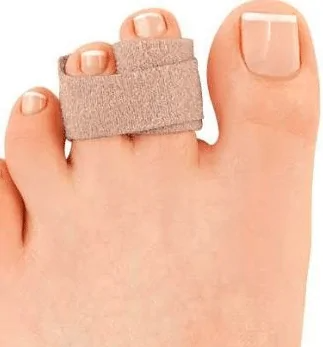 taping toes for heels