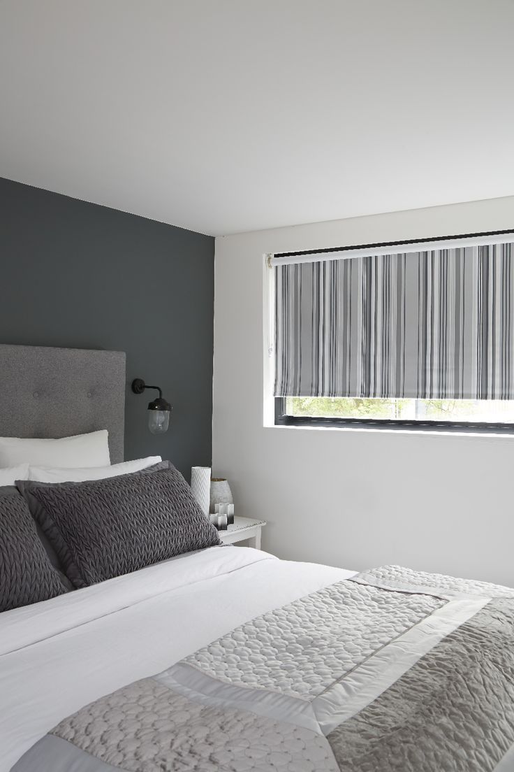 our flint silver roller blind features a simply stunning striped