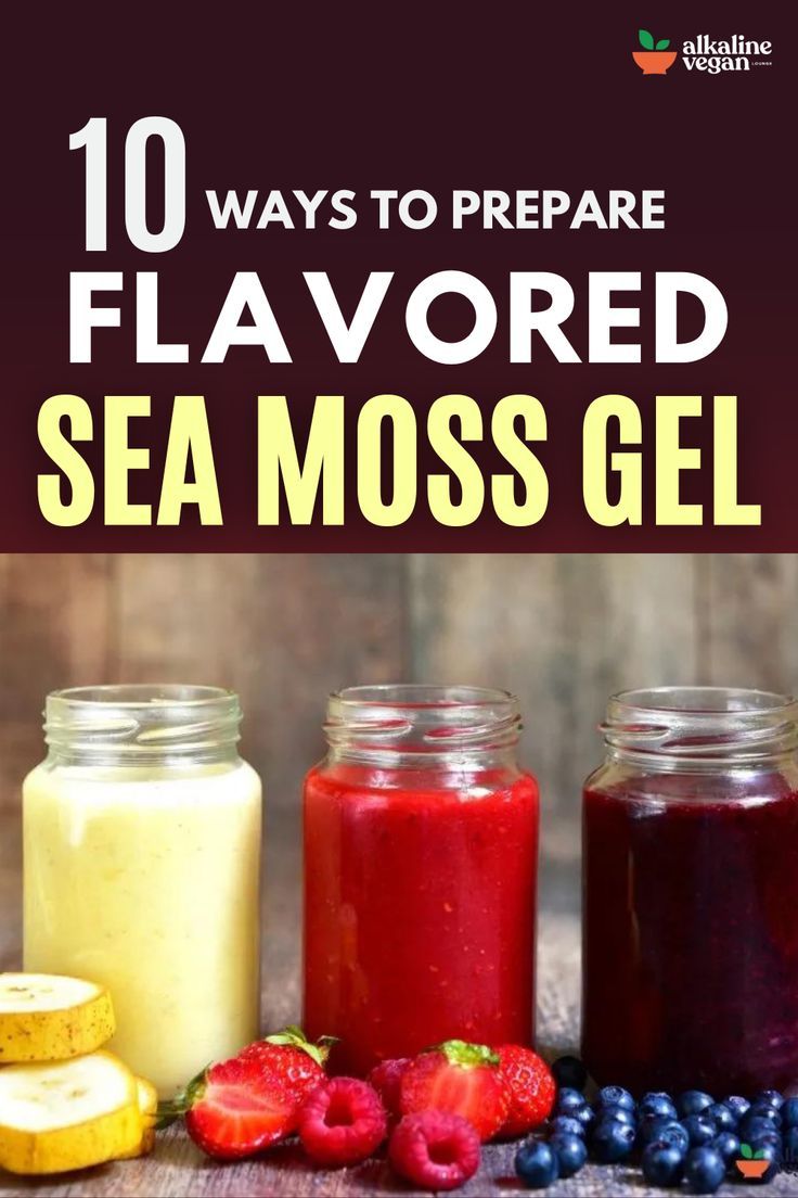 How to Make Flavored Sea Moss Gel