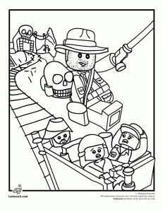 Lego Coloring Pages Cartoon Jr Lego Indiana Jones Lego Coloring Pages Lego Coloring