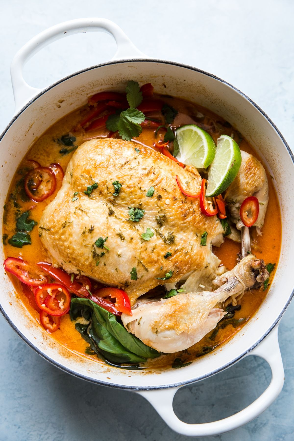 Whole Coconut Curry Chicken | The Modern Proper | Recipe | Oven chicken