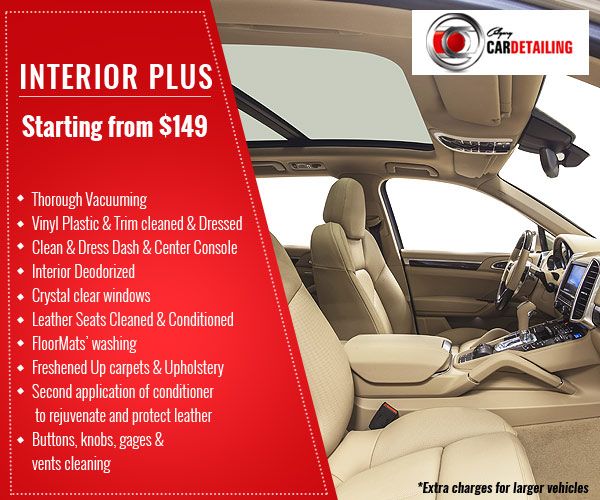 Pin by Calgary Car Detailing on Car Interior Detailing Packages