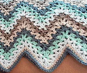 V Stitch Crochet Ripple Afghan Crochet Ripple Afghan Pattern, Point Granny Au Crochet, Crochet Motifs, Crochet Stitches Patterns, Crochet Chart, Baby Blanket Crochet, Free Crochet Pattern, Crochet Baby, Knitting Patterns