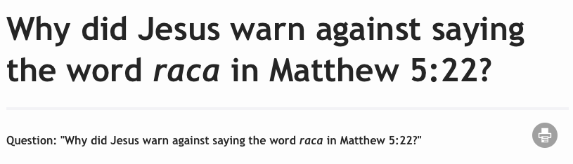 Matthew 5 22 Word Raca Words Jesus Cuss Words matthew-5-22-word-raca-words-jesus-cuss-words