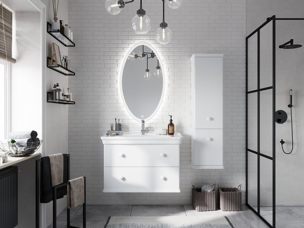 Double Vanity, Bathroom Vanity, Mirror, Furniture, Home Decor, Decoration Home, Room Decor, Mirrors, Home Furnishings