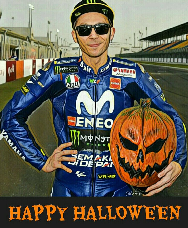 Valentino Rossi Halloween 2018 Valentino Rossi Valentino Rossi 46 Valentino