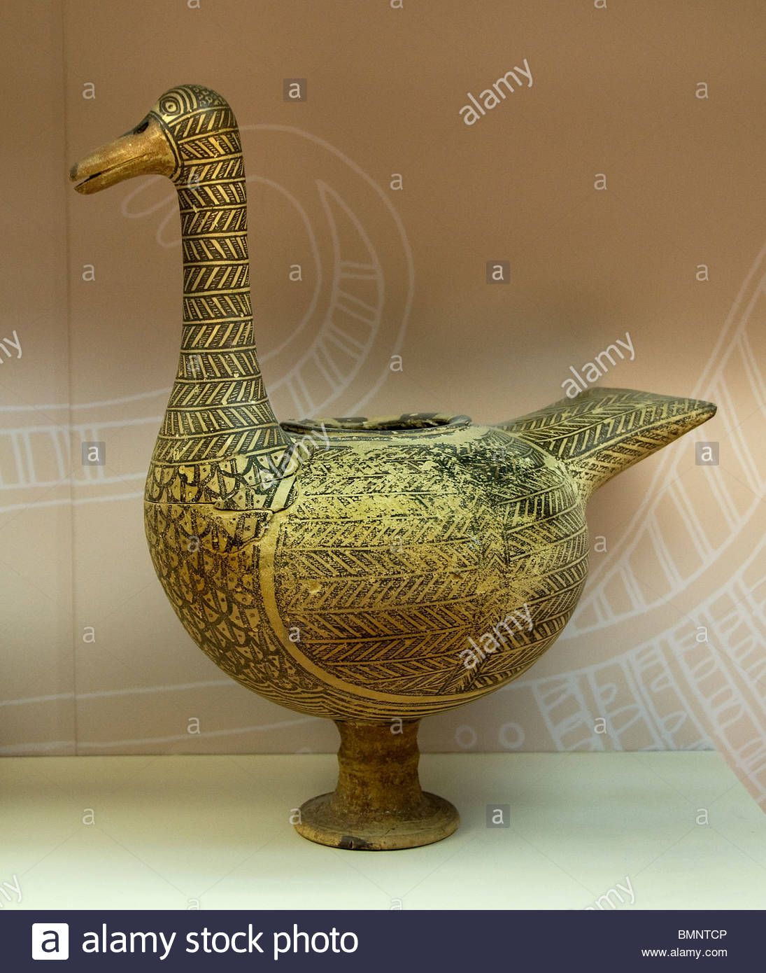 Goose Bowl Pottery 800 Bc Gordion Phrygians Hittites Hittite Period Phrygian King Midas Anatolian Museum Ankara Stock Photo Stock Photos King Midas Pottery