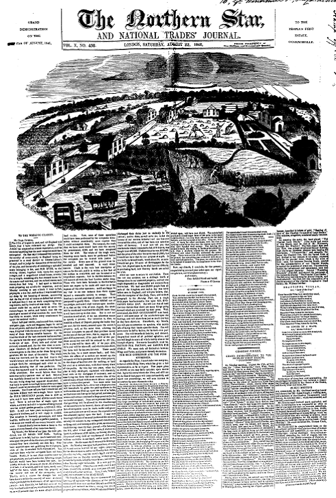 The Mass Meeting At Kennington Common 10 April 1848 London My