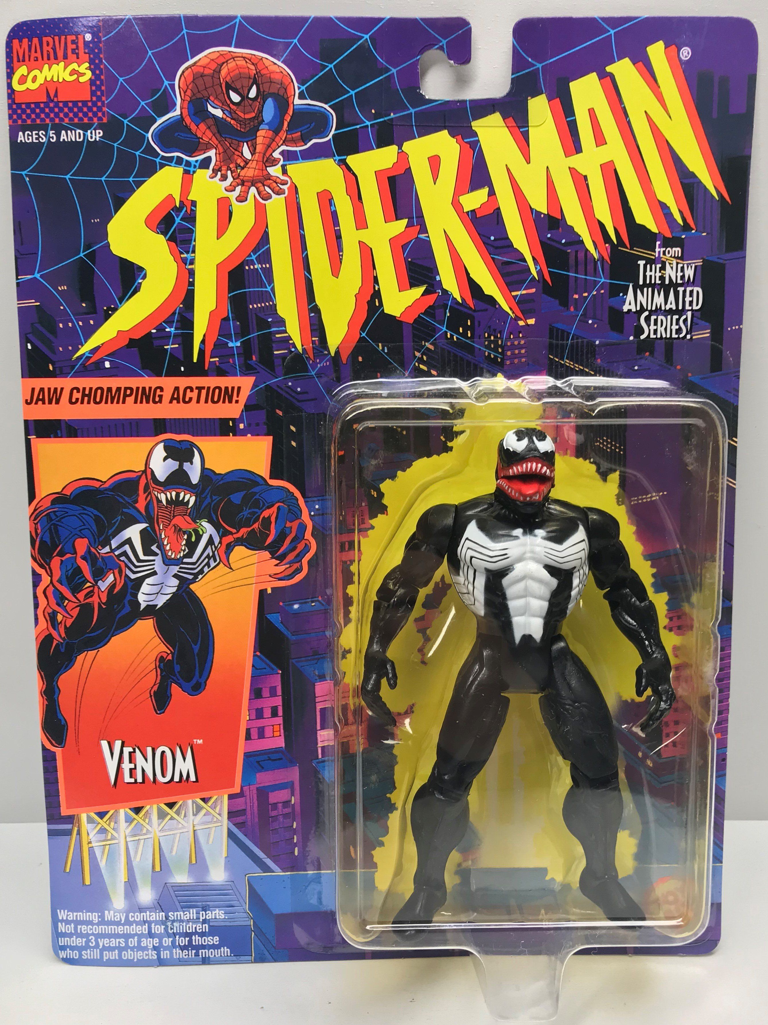 TAS039865 1994 Toy Biz Marvel SpiderMan Animated Series Figure