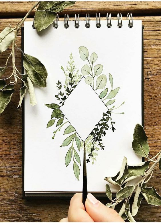 Forever Fern Hello Card - Alisa Tilsner